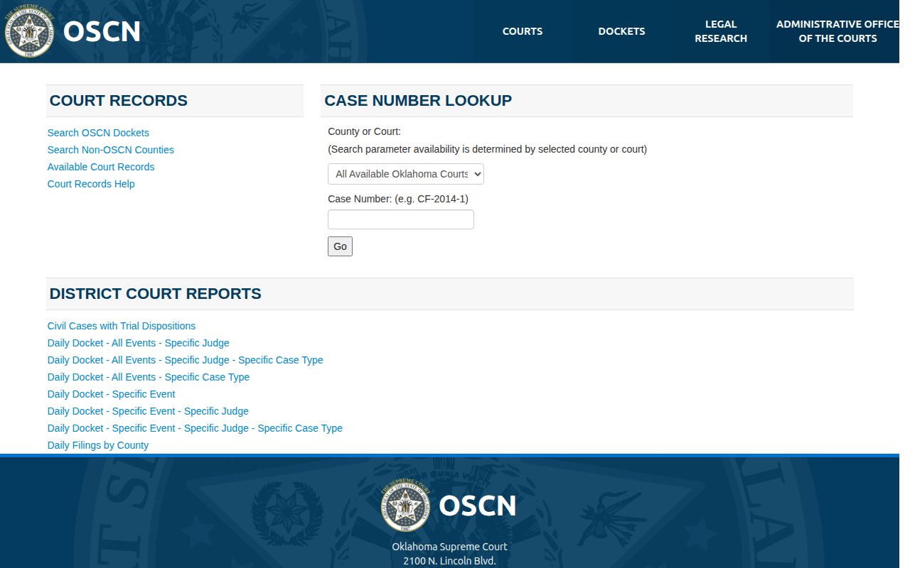 Haskell County court disposition record search source